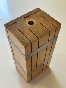 Ikea Wooden Knife Block