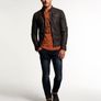 Real Hero Leather Biker Jacket Image 3