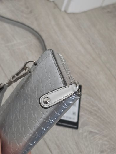 Karl Lagerfeld Silver Crossbody Bag