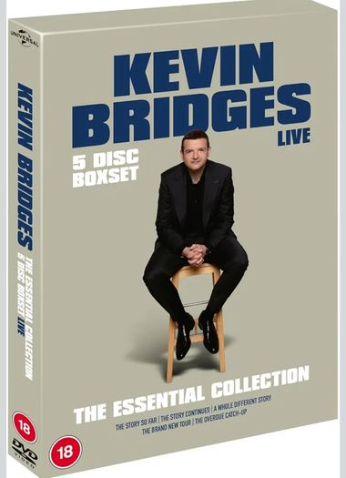 Kevin Bridges: The Essential Collection (5-Disc DVD Boxset)  Brand New & Factory Sealed