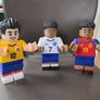 3D Printed Lionel Messi / Ronaldo / Mbappe Lego Figure Image 3