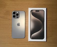 iPhone 15 Pro Max, Natural Titanium 256gb