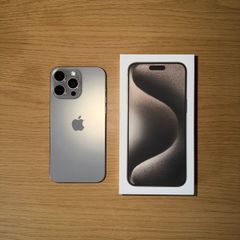 iPhone 15 Pro Max, Natural Titanium 256gb