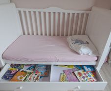 Lovely Sledge Cot Bed