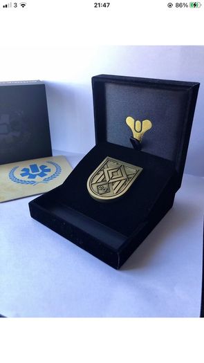 Destiny 2 - Almighty seal pin. Rare and Retired
