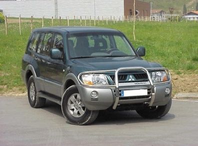 Mitsubishi Pajero Stainless Steel Bull Bar