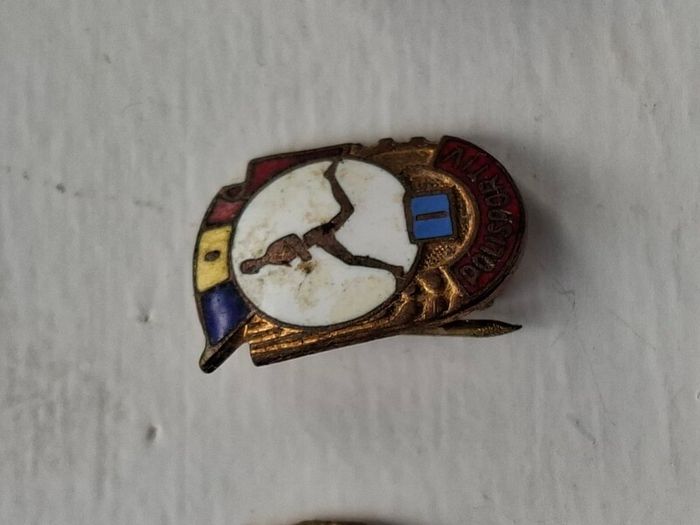 Romanian/Bulgarian Lapel Badge - Miniatures