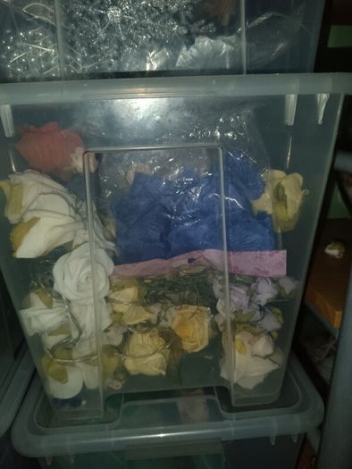 job lot artificial flowers