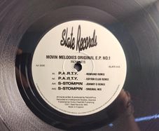 SOLD - Movin' Melodies - P.A.R.T.Y. & S-stompin - Slate Records - QUALITY 90s House!