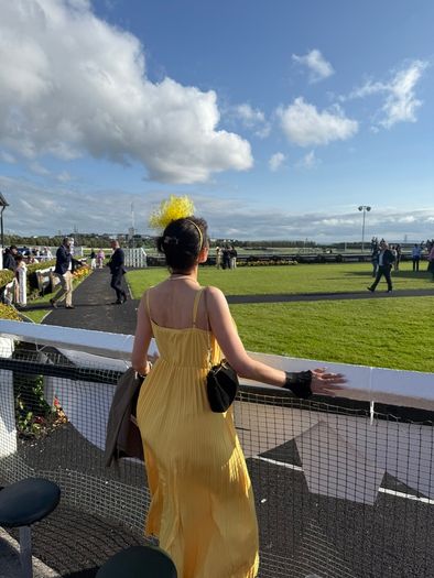 Yellow dress