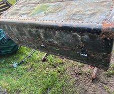 Old steamer trunk