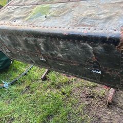 Old steamer trunk