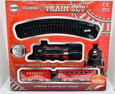 Classic train set new originally packed