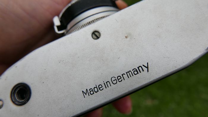 Vintage KING REGULA CAMERA made in Germany in leather case 1950s
