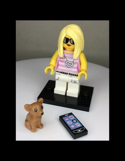 Lego TRENDSETTER Minifigure Lego Series 10 Lego Minifigure