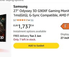 Samsung Glasses-free 3D 4K Monitor