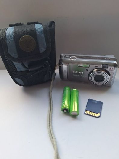 Canon PowerShot A460 digital camera.