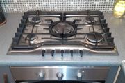 Zanussi Inox 5 burner kitchen hob