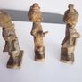 Three Vintage Boy Clown Figures 5" Image 4