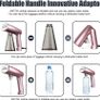Fast Heat Up Foldable Steamer HandHeld Steamers for Fabric Steamer, 320ML Large Detachable Water Tank for Home and Travel Steam Fabric Steamer Wrinkle Remover 1500W (FREE POSTAGE) Image 3