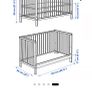 ikea gulliver cot bed & baby elegance mattress Image 4