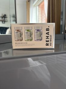 REHAB. Mini Dose Body Oil Trio