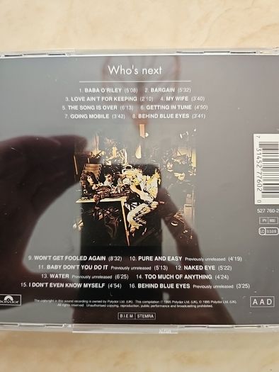The Who CD  - Who's Next
