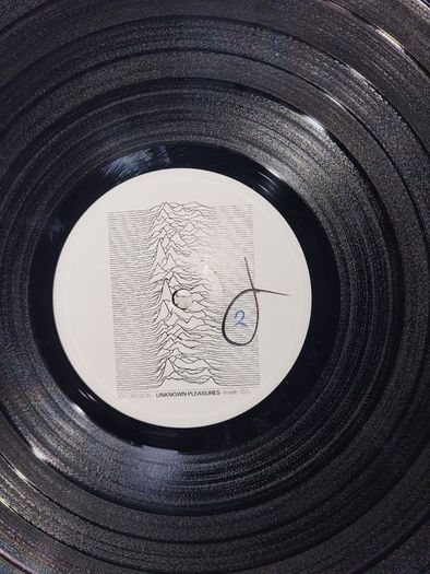 Joy Division: Unknown Pleasures LP Textured Sleeve UK