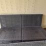 Garden Furniture 3 piece rattan set Image 4