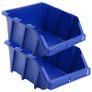 20 pcs Stackable Storage Bins 265x420x178 mm Blue Image 4