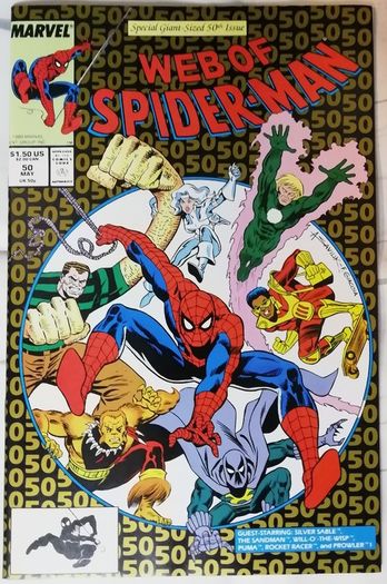 Web of Spider-Man #50 Special Giant Sized Issue (1989)