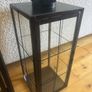 Set of 2 Large Black Metal & Glass Lanterns Image 5