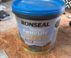 Ronseal Fence Life Plus  sage 9L (Brand New)  Selling an