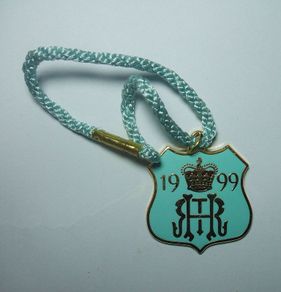 HENLEY ROYAL REGATTA (Henley-on-Thames rowing event) - a 1999 Steward's Enclosure member's enamelled pass