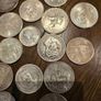 World Silver Coin Lot 860 Grams Silver Mixed Countries and Condition Image 5