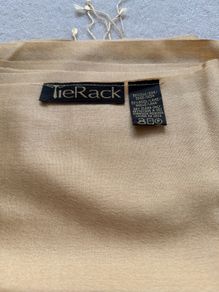 Vintage Tie Rack large scarf shawl