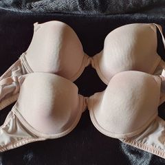 Size 34A - 2 Beige Colour - #