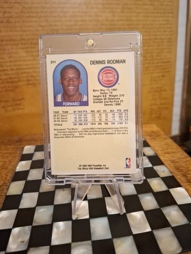 1989 Dennis Rodman (free Postage)