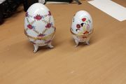 Egg trinket boxes