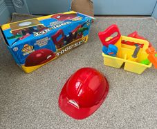 Toy toolbox and tools