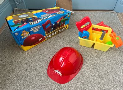 Toy toolbox and tools