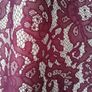 Burgundy lace dress size 14 Image 3