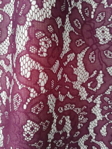 Burgundy lace dress size 14