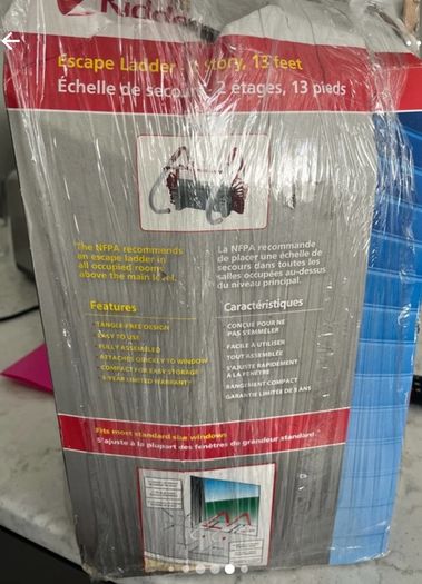 Kidde fire escape ladder 2 storey