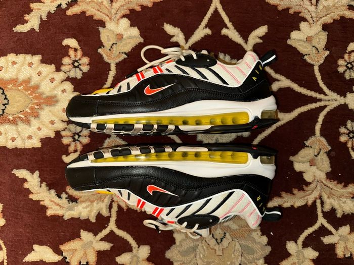 Nike Air Max 98 Crimson Yellow 640744-016