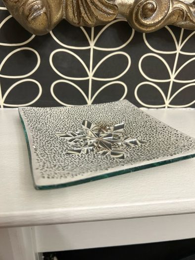 Yankee candle topper & plate