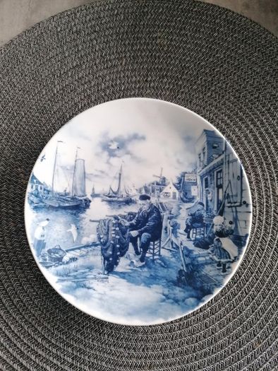 Vintage Ter Steege BV Delft-Blauw Plate