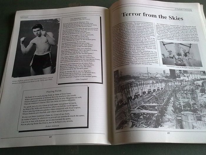 Sailortown The story of a dockside community N. Ireland Belfast local history