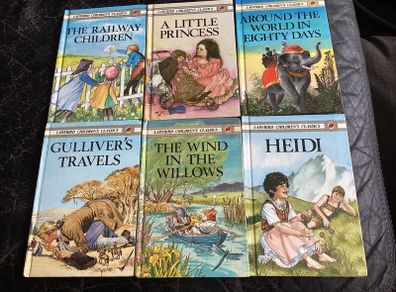 Ladybird Childrens Classics 6 vintage kids fiction story books