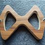 Vintage racquet protector with patented wing spring bolts Image 3